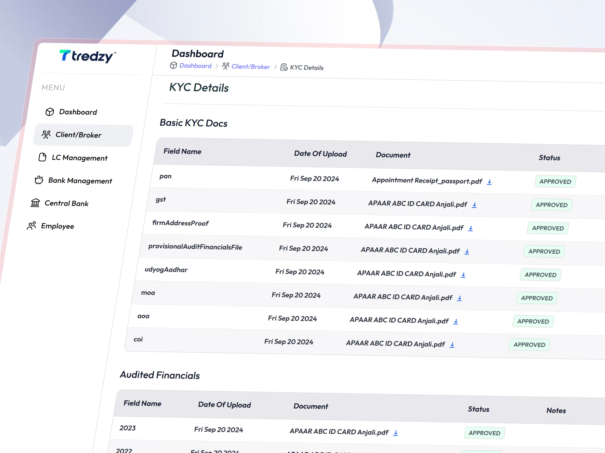 Tredzy LC Discounting Dashboard | Craftnotion