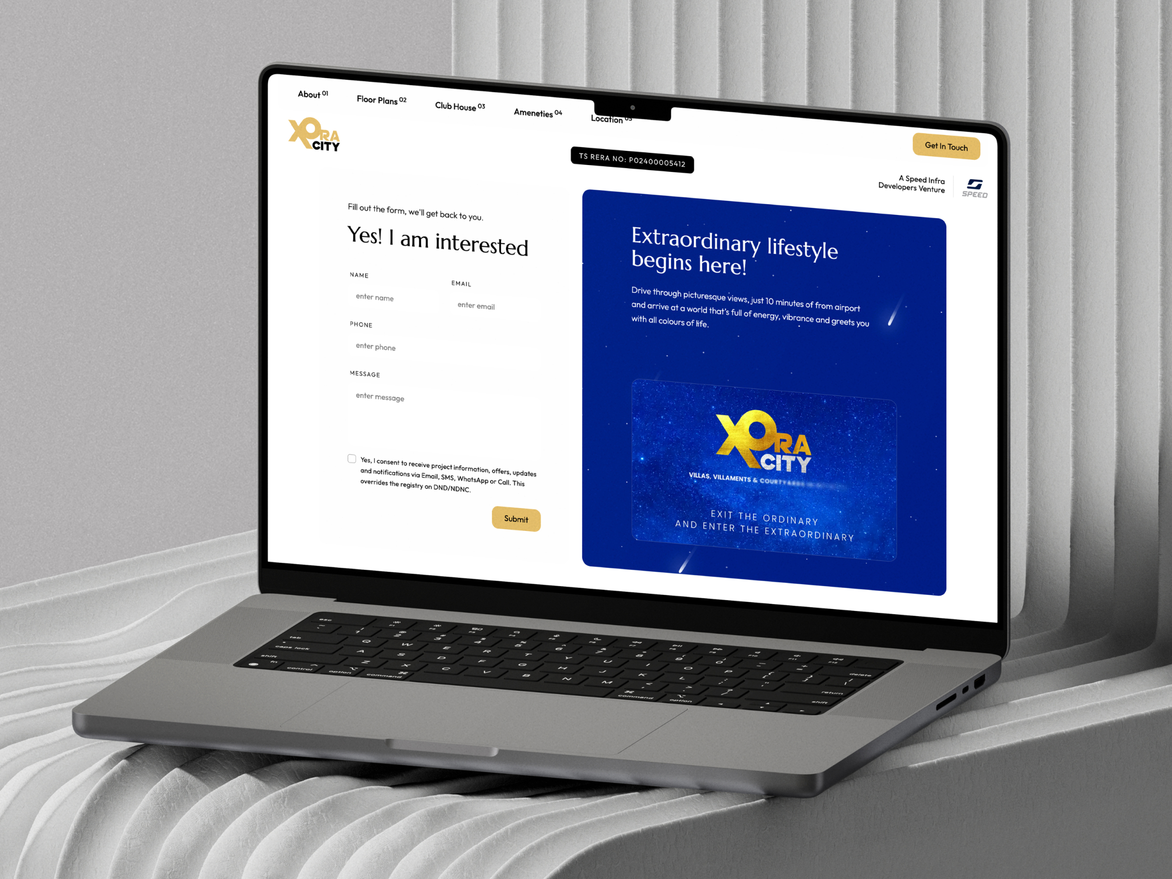 Xora City: Urban Development Website | Craftnotion